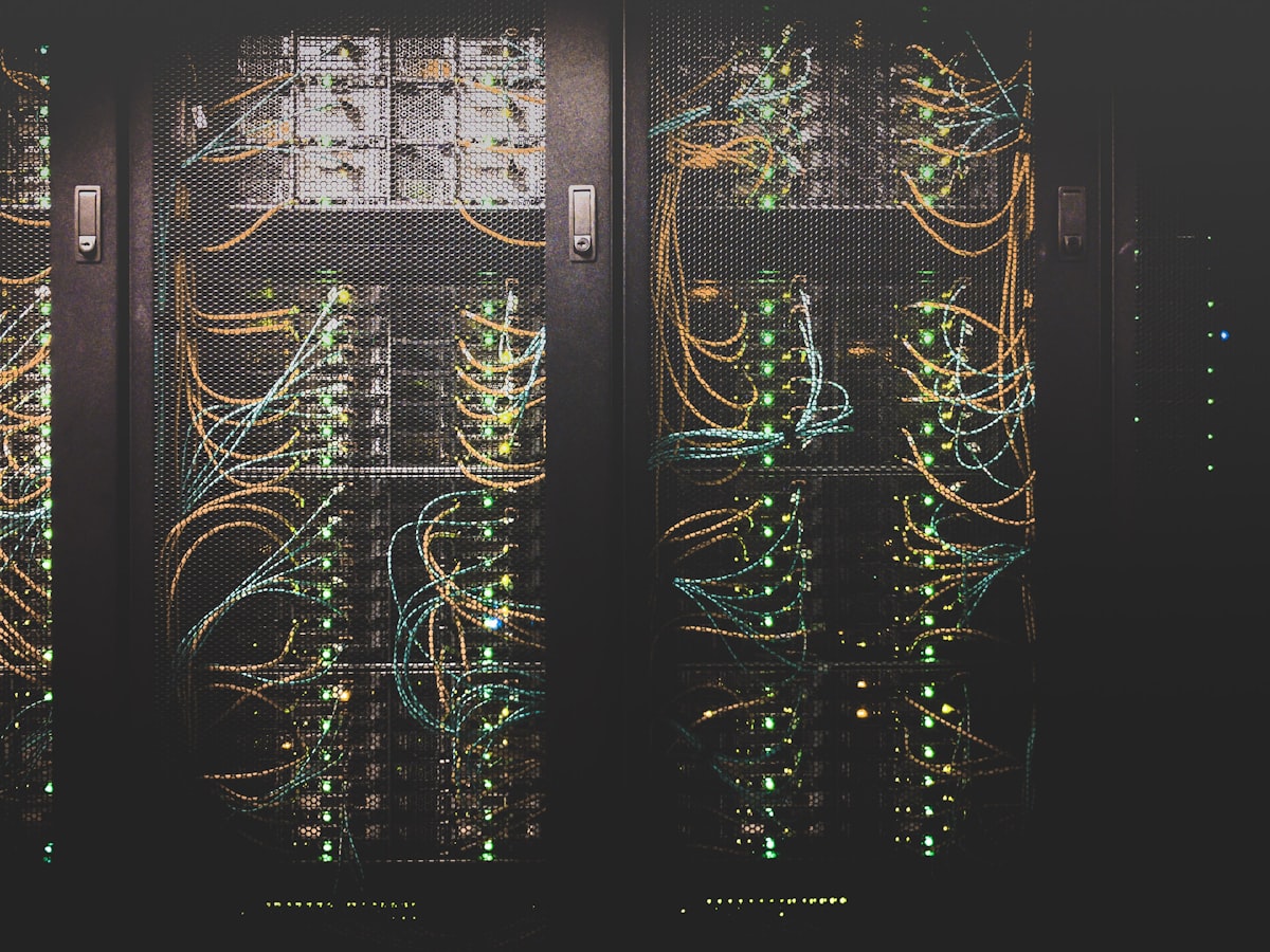 Server infrastructure supporting ERP systems